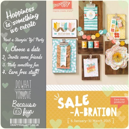 Saleabration, SAB, Craftyhallett, Stampin Up!, Sale, Free Craft Stuff